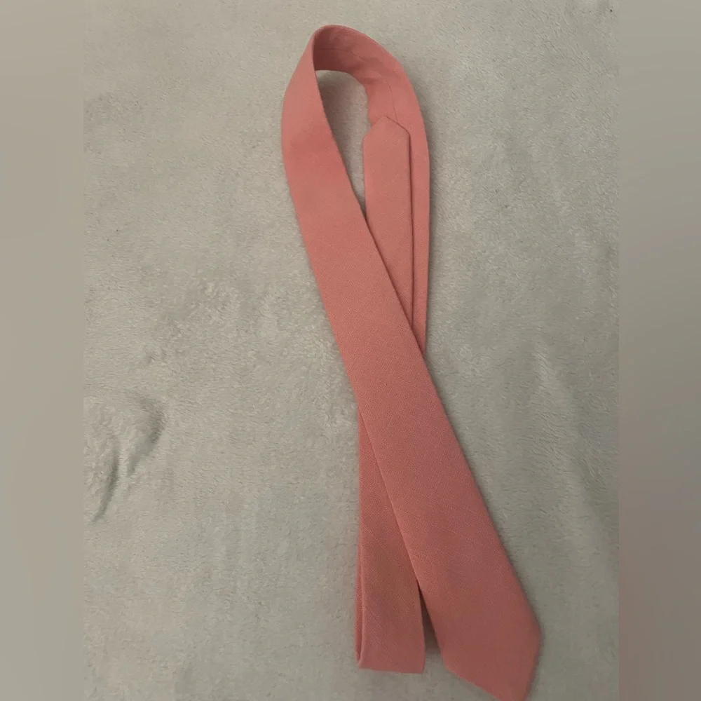 Coral Pink Necktie